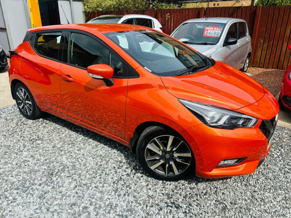 Nissan Micra 0.9 Ig-t Acenta Limited Edition Euro 6 Ss Orange