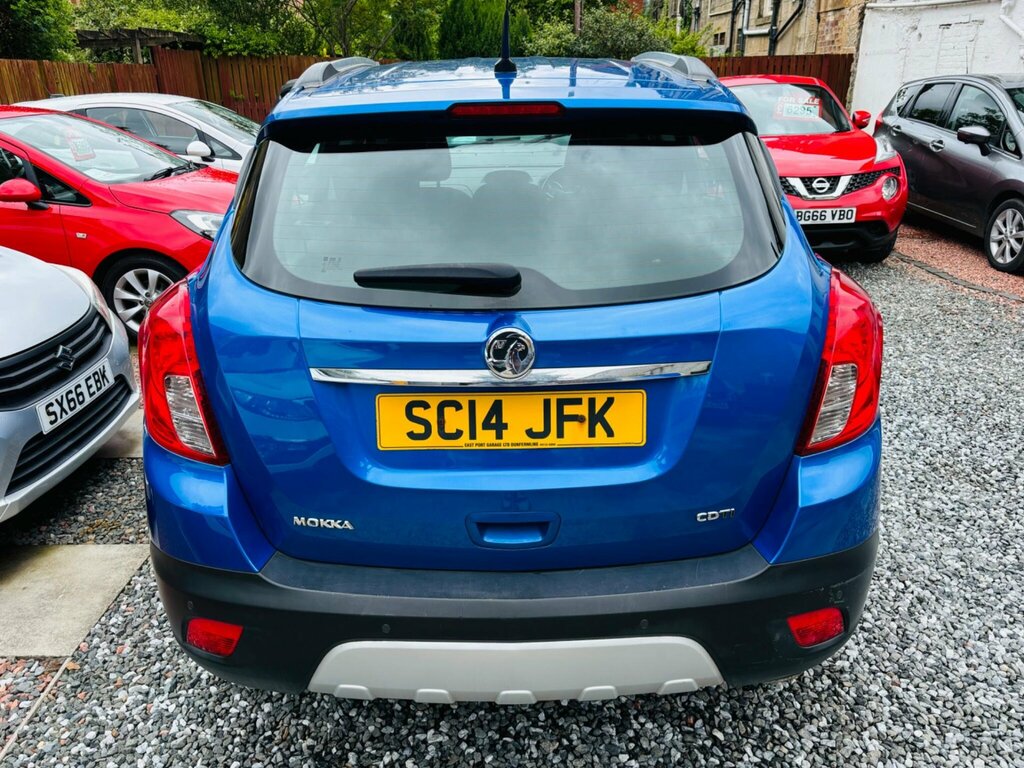 Vauxhall Mokka 1.7 Cdti Exclusiv 2Wd Euro 5 Ss SC14JFK Blue #4