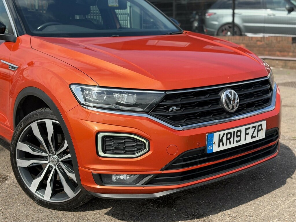 Volkswagen T-Roc 1.5 Tsi Evo R-line Dsg Euro 6 Ss KR19FZP Orange #5