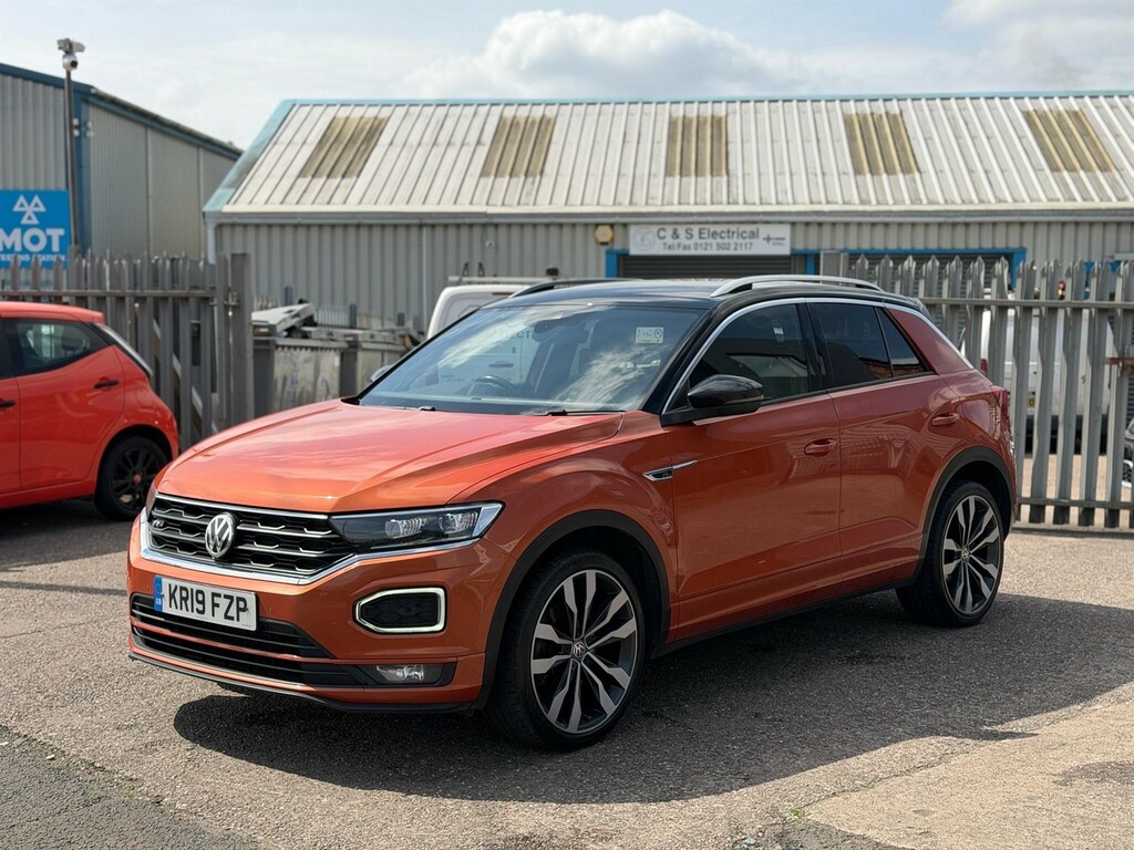 Volkswagen T-Roc 1.5 Tsi Evo R-line Dsg Euro 6 Ss KR19FZP Orange #3