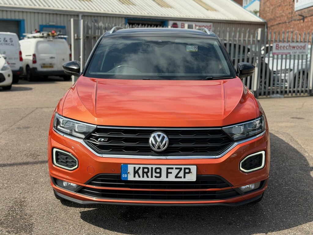 Volkswagen T-Roc 1.5 Tsi Evo R-line Dsg Euro 6 Ss KR19FZP Orange #2