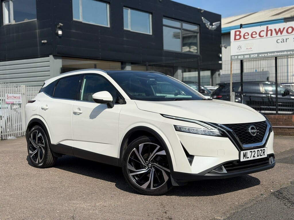 Nissan Qashqai 1.3 Dig-t Mhev Tekna Xtron Euro 6 Ss White