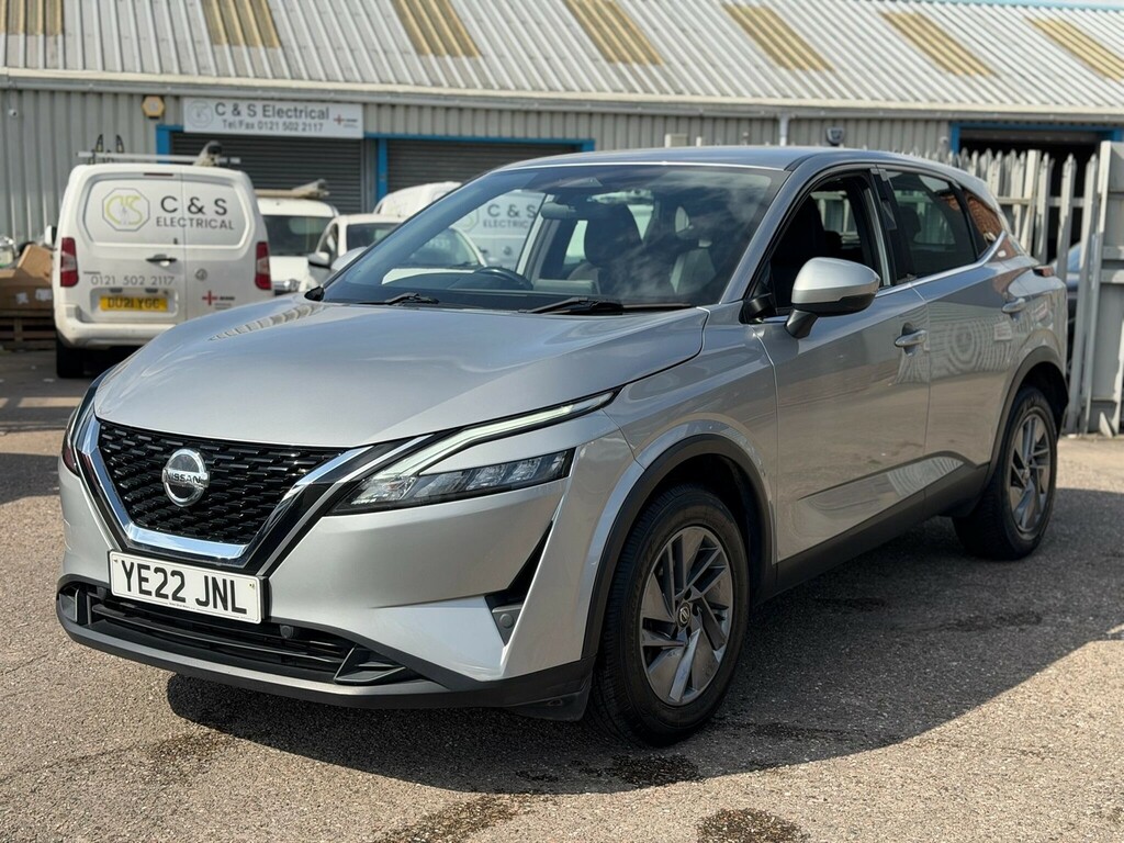 Nissan Qashqai 1.3 Dig-t Mhev Acenta Premium Xtron Euro 6 Ss 5 YE22JNL Silver #6