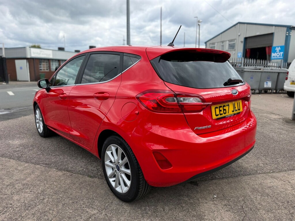 Ford Fiesta 1.0T Ecoboost Titanium Euro 6 Ss Red #6