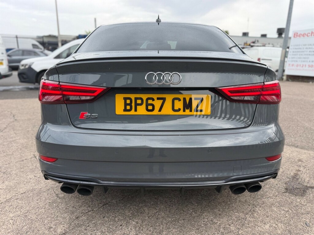 Audi S3 2.0 Tfsi Black Edition S Tronic Quattro Euro 6 S BP67CMZ Grey #4