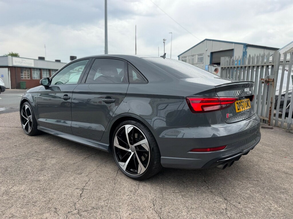 Audi S3 2.0 Tfsi Black Edition S Tronic Quattro Euro 6 S BP67CMZ Grey #3