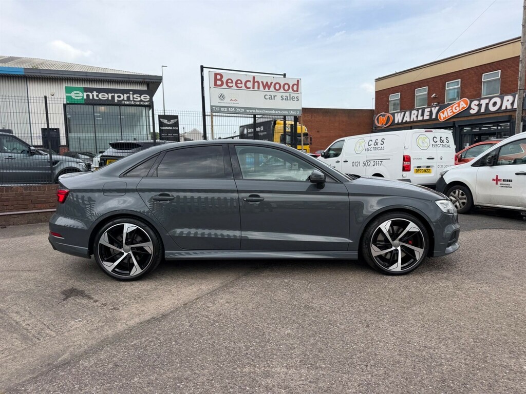 Audi S3 2.0 Tfsi Black Edition S Tronic Quattro Euro 6 S BP67CMZ Grey #2