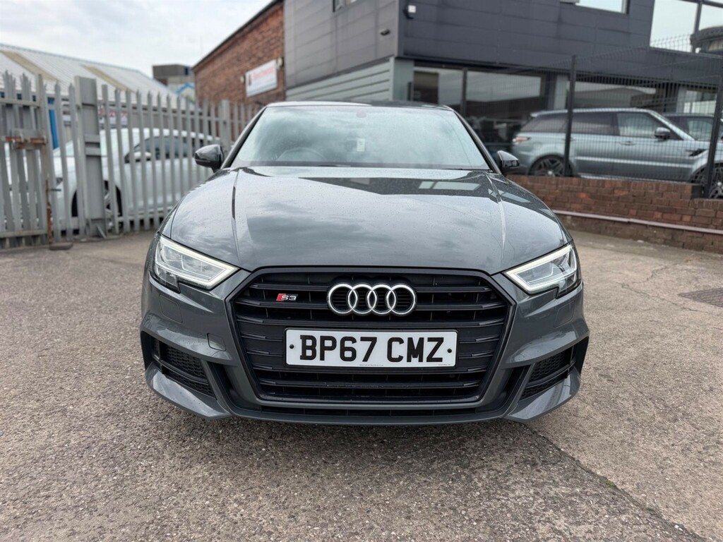 Audi S3 2.0 Tfsi Black Edition S Tronic Quattro Euro 6 S BP67CMZ Grey #6