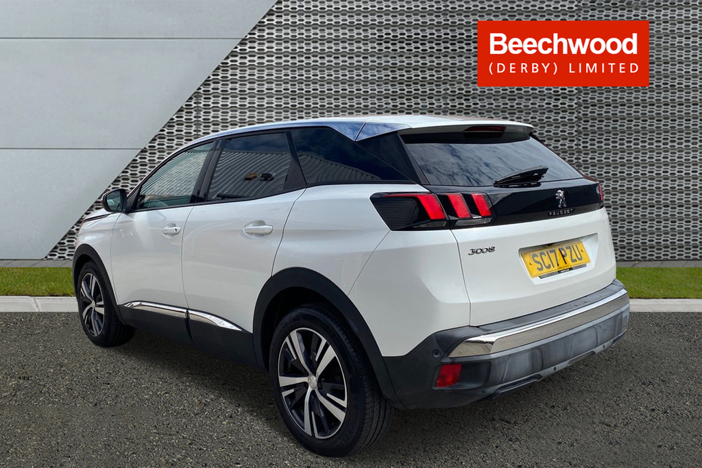 Peugeot 3008 1.6 Bluehdi 120 Allure Eat6 White #5