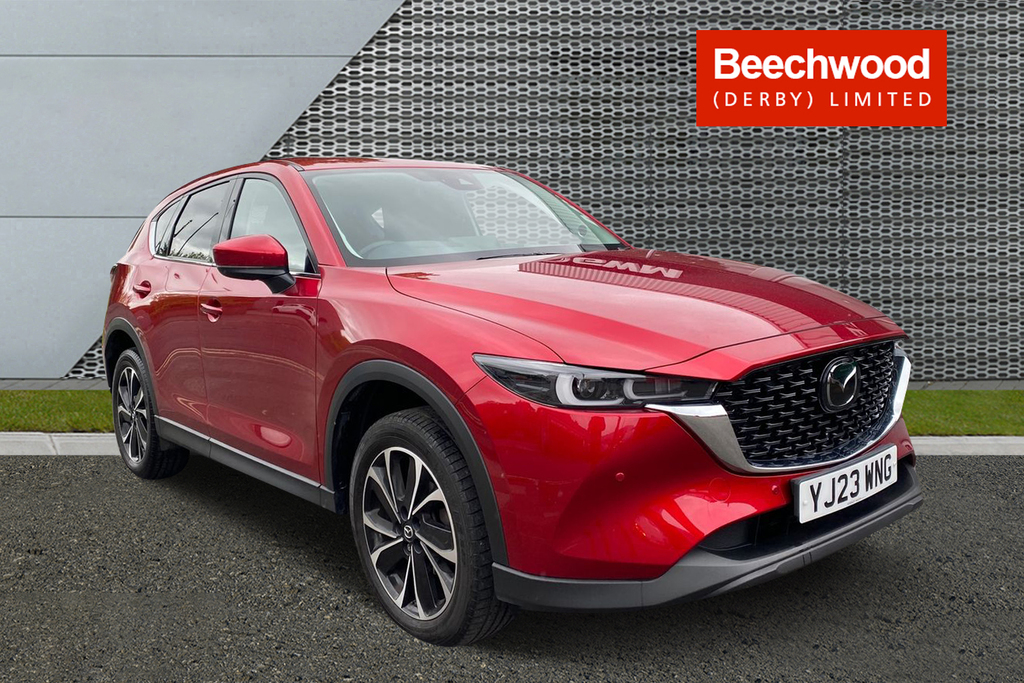 Mazda CX-5 2.0 E-skyactiv G Mhev Exclusive-line Red