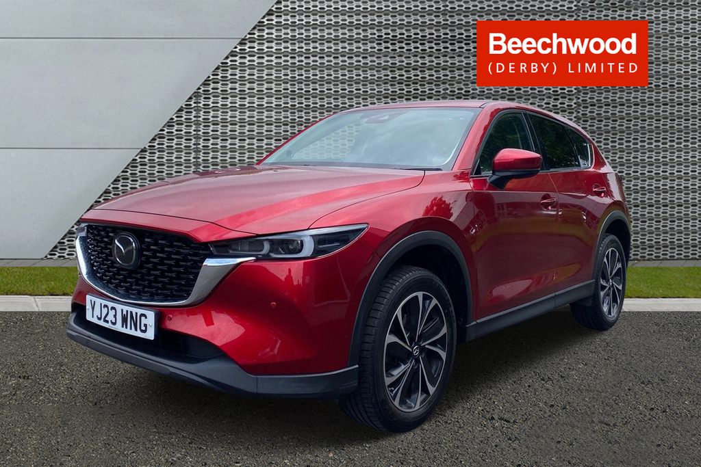 Mazda CX-5 2.0 E-skyactiv G Mhev Exclusive-line YJ23WNG Red #4