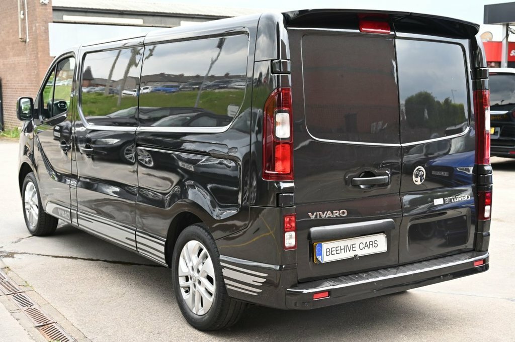 Vauxhall Vivaro 1.6L Limited Edition Nav MA68VLD Black #6
