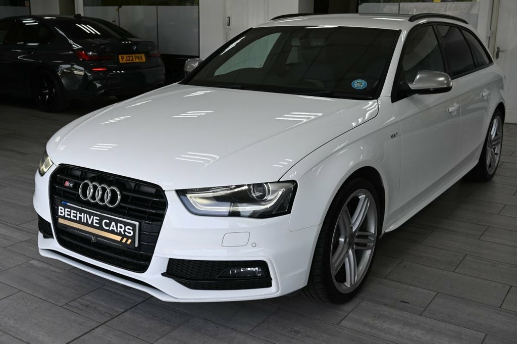 Audi S4 3L Black Edition White #5