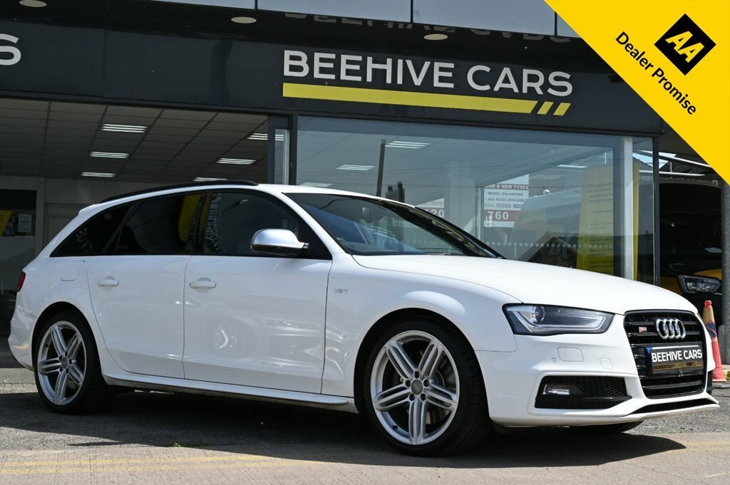 Audi S4 3L Black Edition White