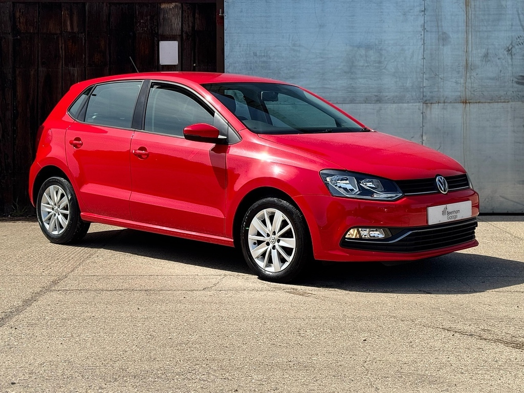 Volkswagen Polo Bluemotion Tech Se U3320 Ulez Red