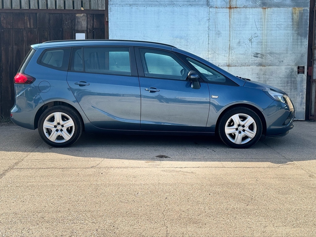 Vauxhall Zafira Tourer I Turbo Exclusiv U3322 Ulez Blue #3