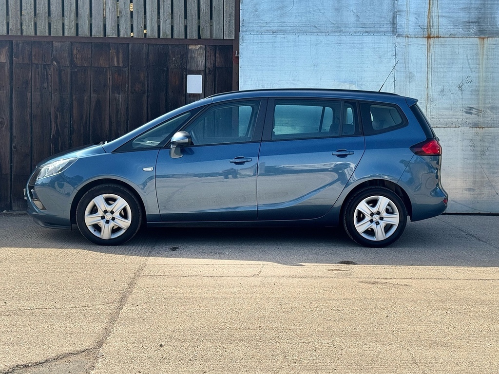 Vauxhall Zafira Tourer I Turbo Exclusiv U3322 Ulez Blue #4