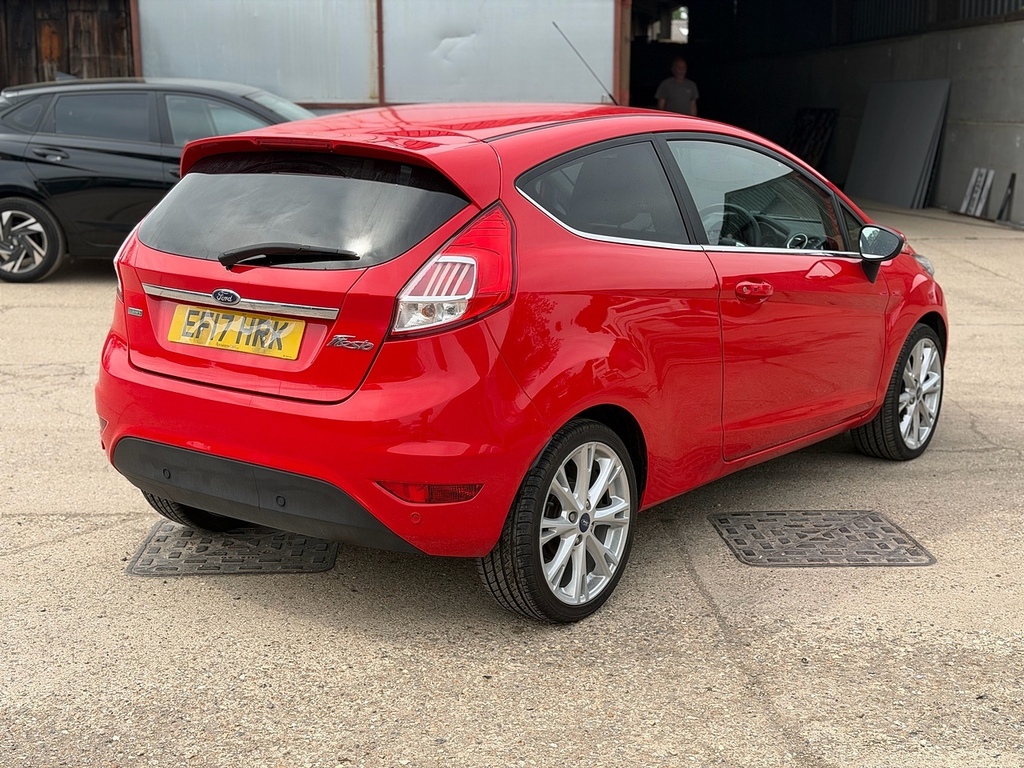 Ford Fiesta T Ecoboost Titanium U3343 Ulez EF17HRK Red #4