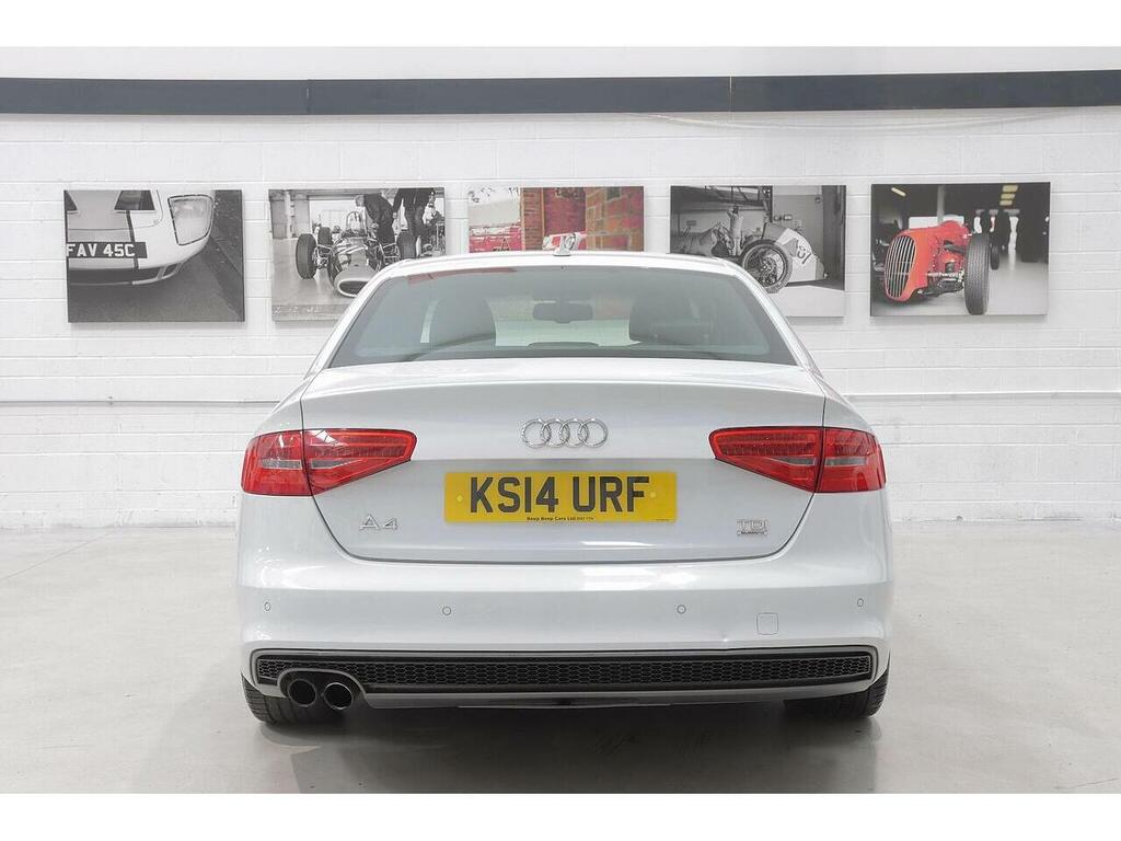 Audi A4 2.0 Tdi S Line S Tronic Quattro Euro 5 Ss KS14URF White #4