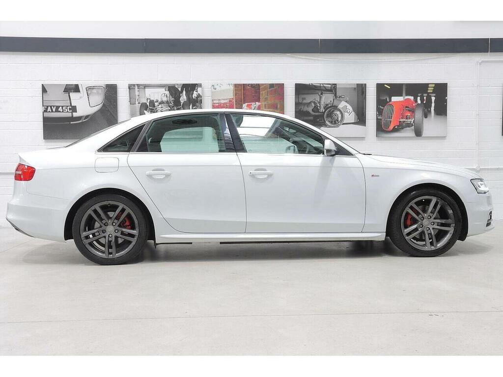 Audi A4 2.0 Tdi S Line S Tronic Quattro Euro 5 Ss KS14URF White #2