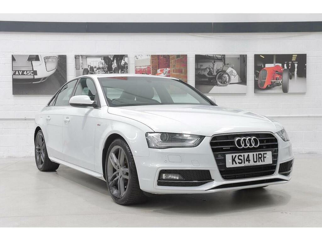 Audi A4 2.0 Tdi S Line S Tronic Quattro Euro 5 Ss White