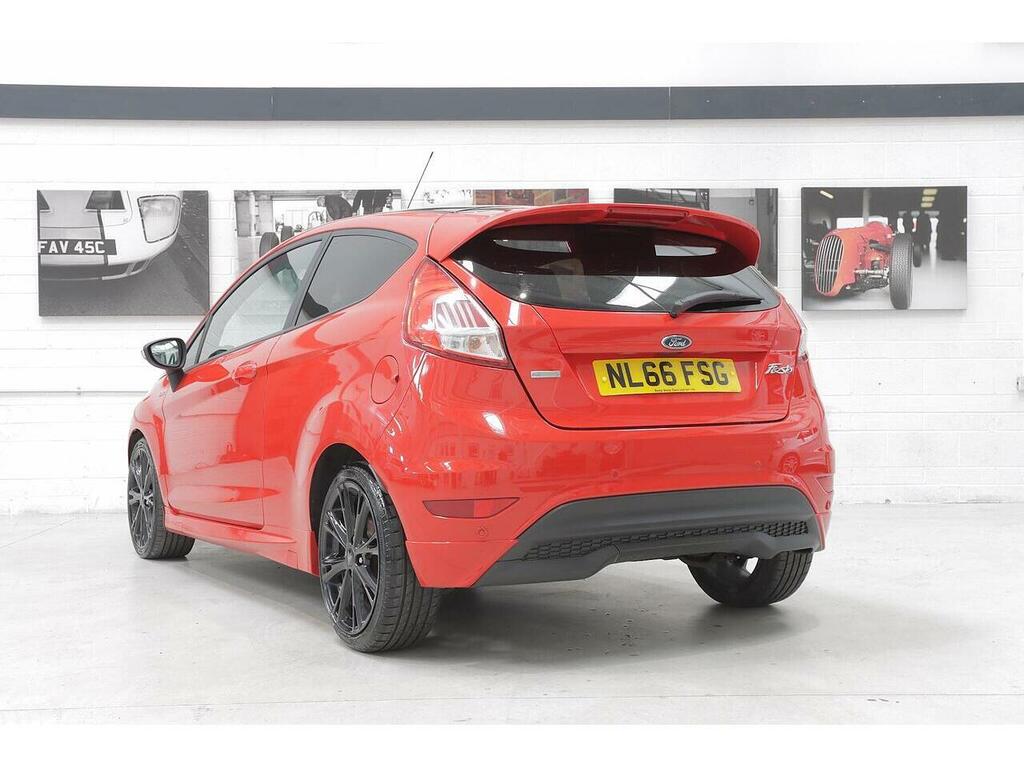 Ford Fiesta 1.0T Ecoboost St-line Euro 6 Ss NL66FSG Red #3
