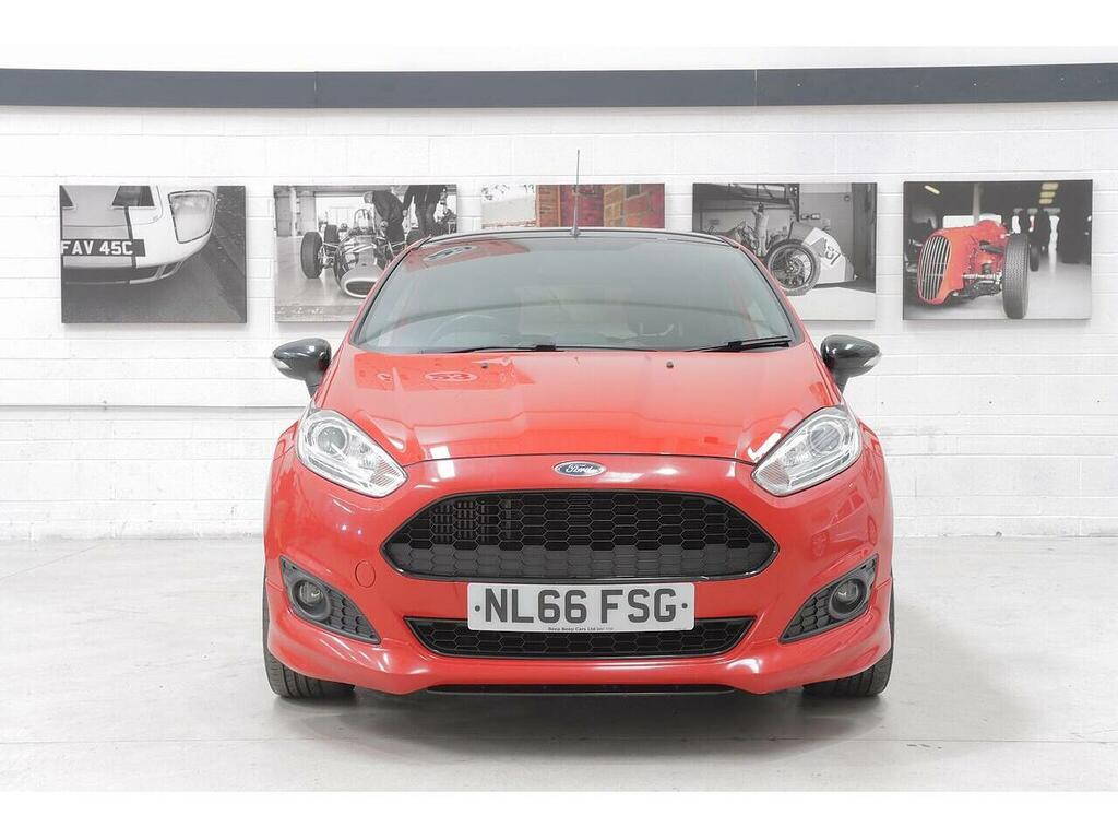 Ford Fiesta 1.0T Ecoboost St-line Euro 6 Ss NL66FSG Red #5