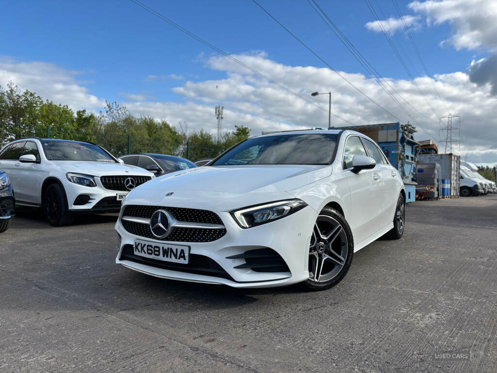 Mercedes-Benz A Class A180d Amg Line Premium White