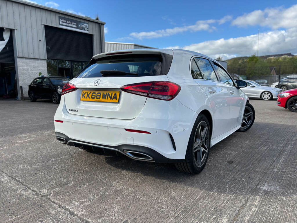 Mercedes-Benz A Class A180d Amg Line Premium KK68WNA White #2