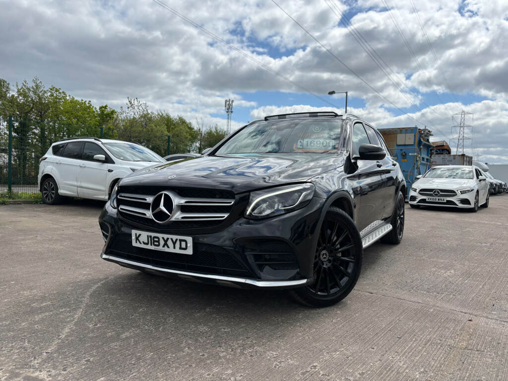 Mercedes-Benz GLC Class Glc 220D 4Matic Amg Line Premium 9G-tronic Black
