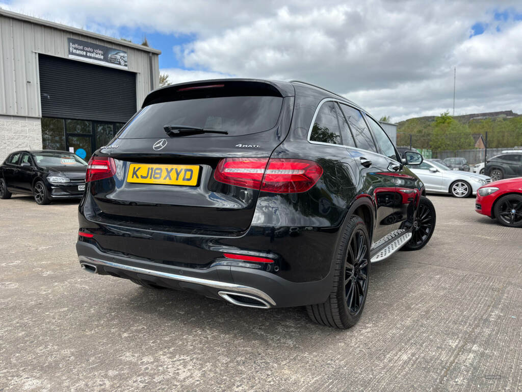 Mercedes-Benz GLC Class Glc 220D 4Matic Amg Line Premium 9G-tronic KJ18XYD Black #2