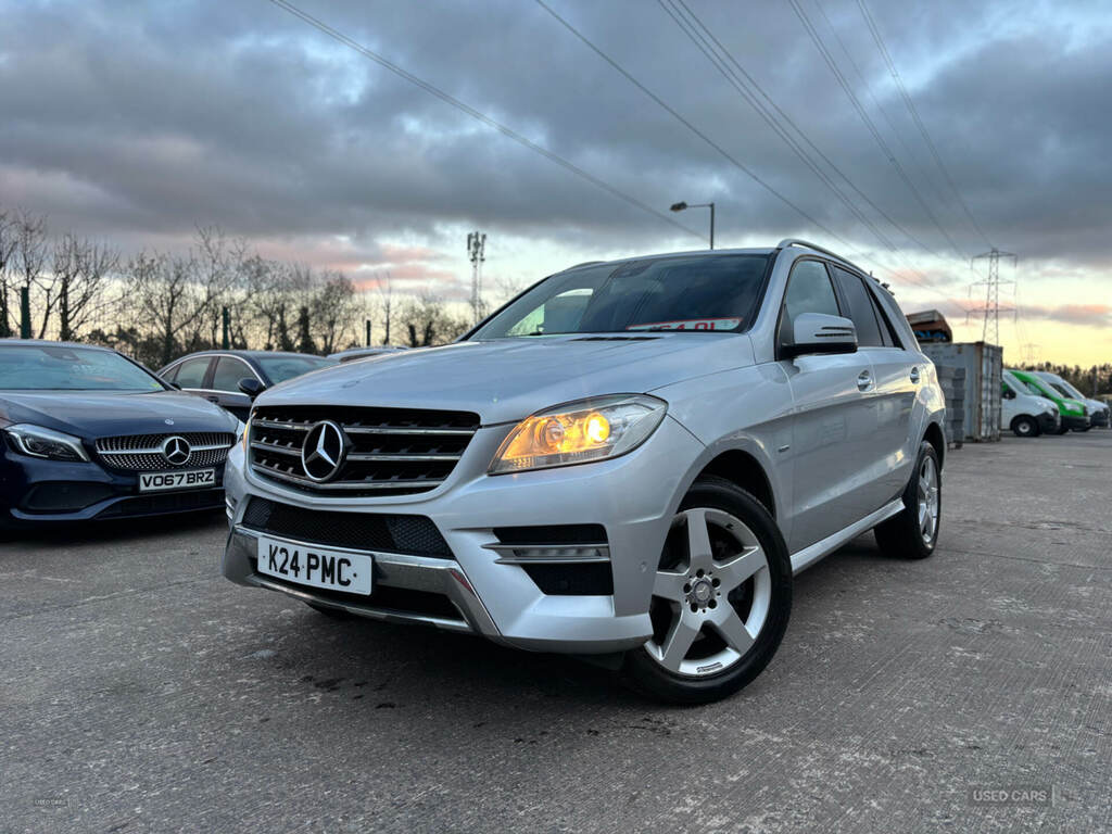 Mercedes-Benz M Class Ml350 Cdi Bluetec Sport Silver
