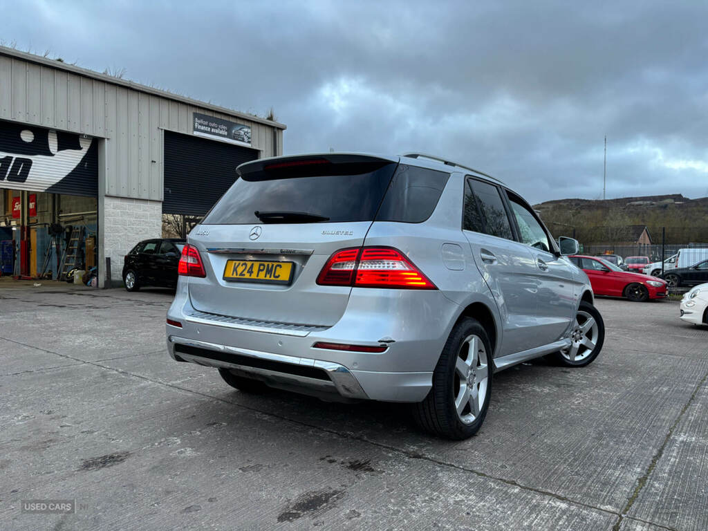 Mercedes-Benz M Class Ml350 Cdi Bluetec Sport Silver #2