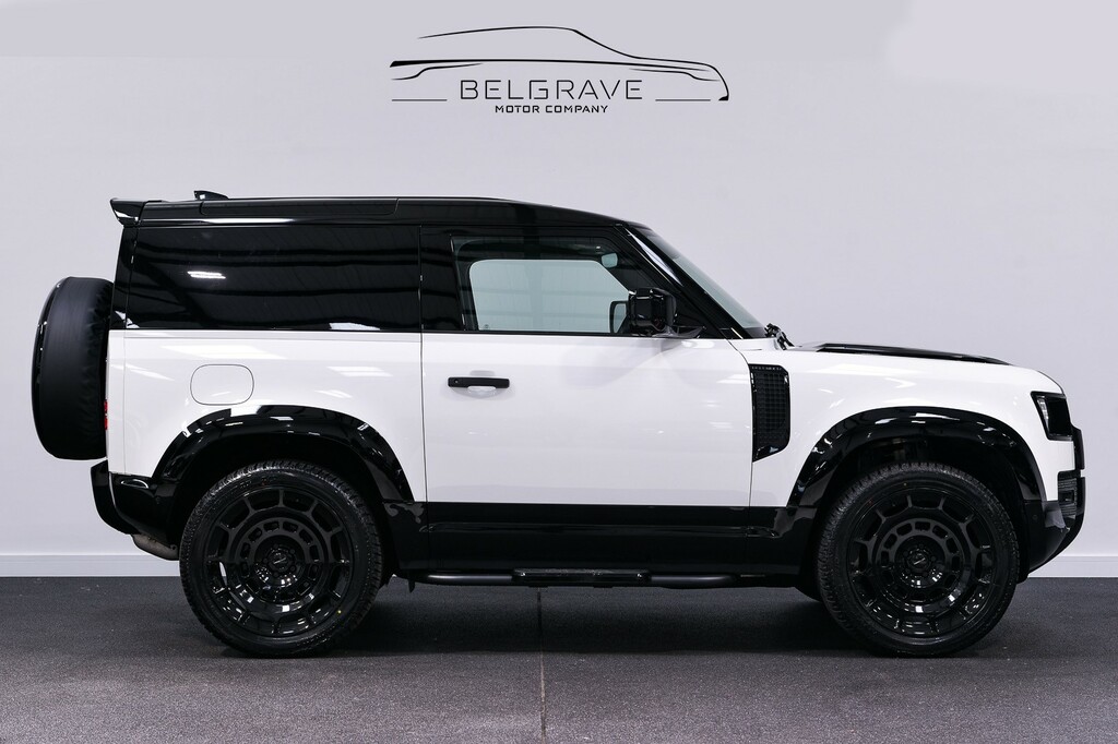 Land Rover Defender 90 3.0 D250 Mhev Hard Top Suv 4Wd Swb White