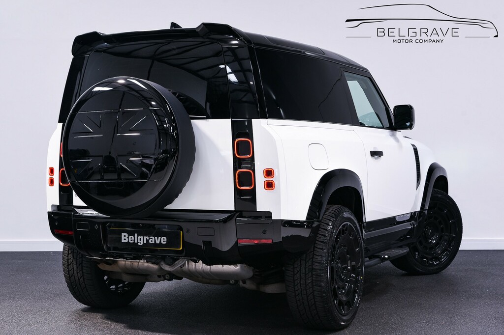 Land Rover Defender 90 3.0 D250 Mhev Hard Top Suv 4Wd Swb AK73FPF White #4