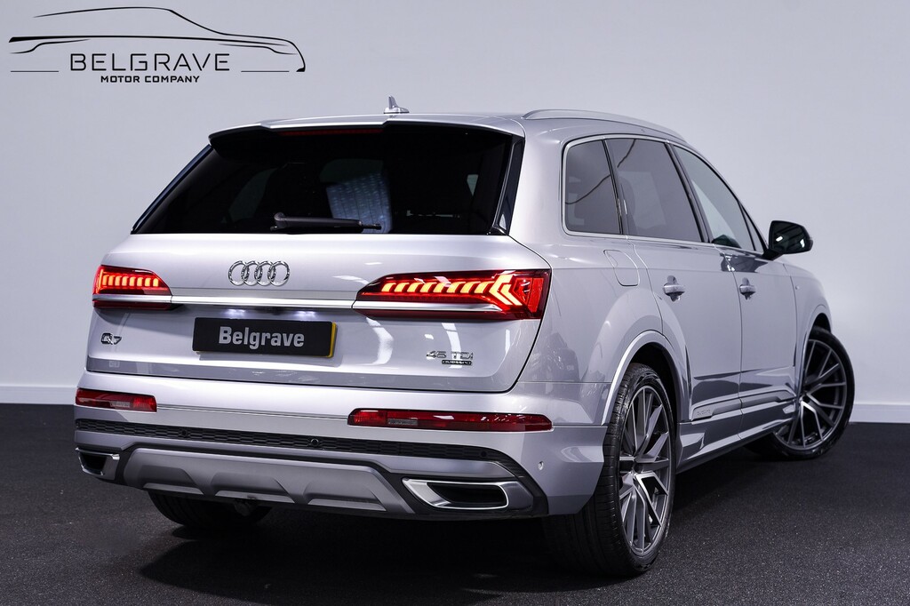 Audi Q7 3.0 Tdi V6 45 S Line Suv Tiptronic Quat Silver #3