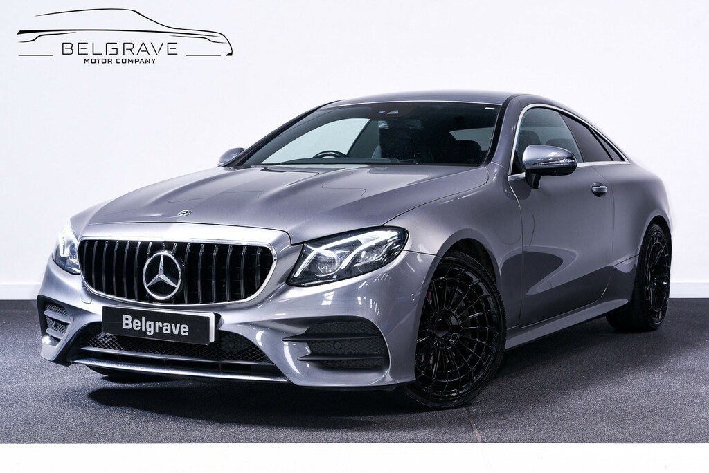 Mercedes-Benz E Class 2.0 E220d Amg Line Premium Coupe G-tr Grey