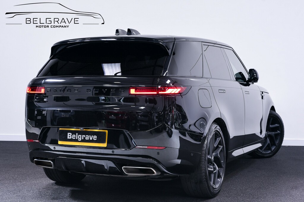 Land Rover Range Rover Sport 3.0 P460e 38.2Kwh Dynamic Se Suv Plug-i CU74VRZ Black #5