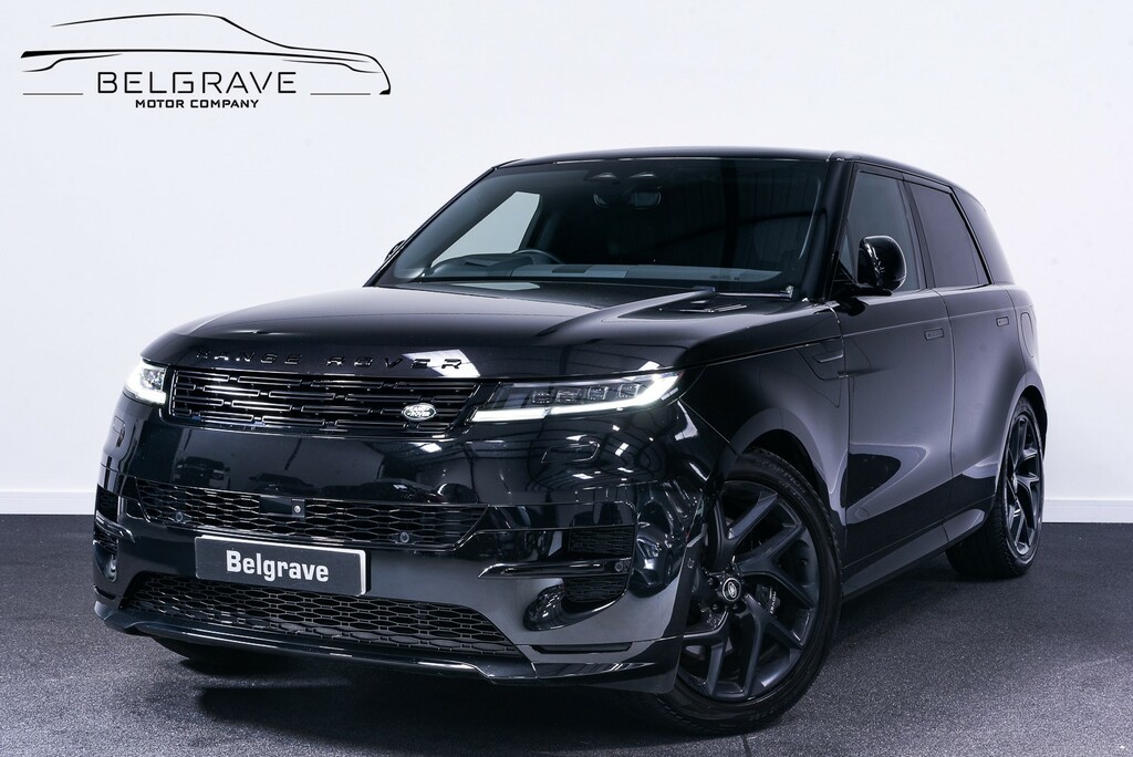 Land Rover Range Rover Sport 3.0 P460e 38.2Kwh Dynamic Se Suv Plug-i CU74VRZ Black #2
