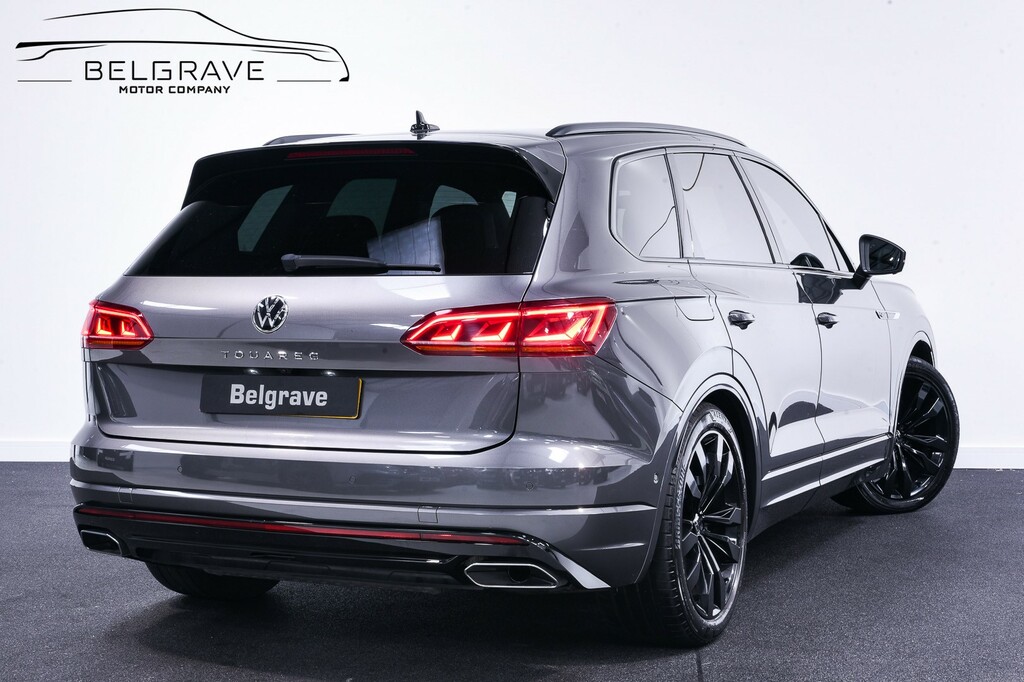 Volkswagen Touareg 3.0 Tsi V6 Black Edition Suv Tiptronic Grey #5