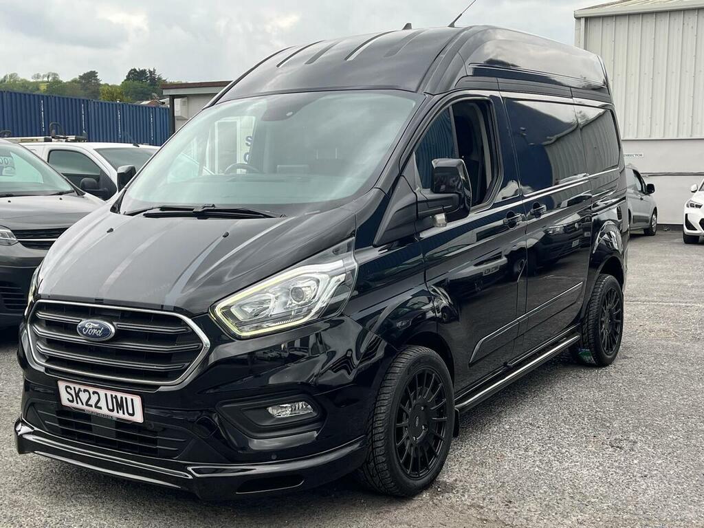Ford Transit Custom 2.0 280 Ecoblue Limited Panel Van Manua Black