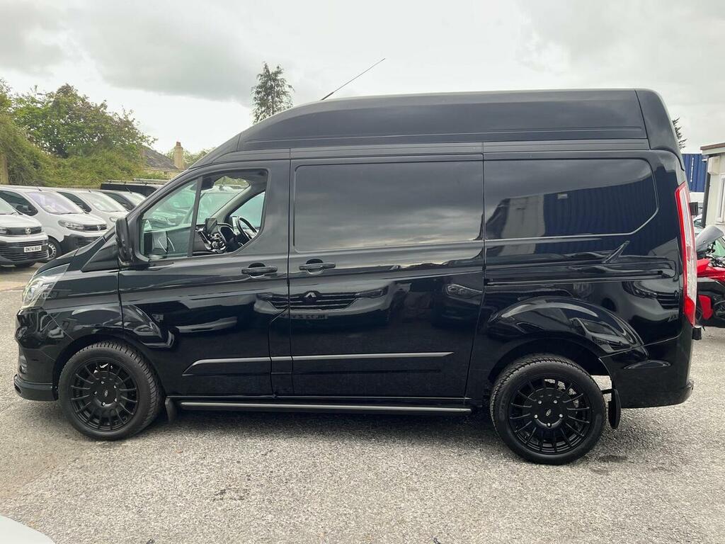 Ford Transit Custom 2.0 280 Ecoblue Limited Panel Van Manua SK22UMU Black #6