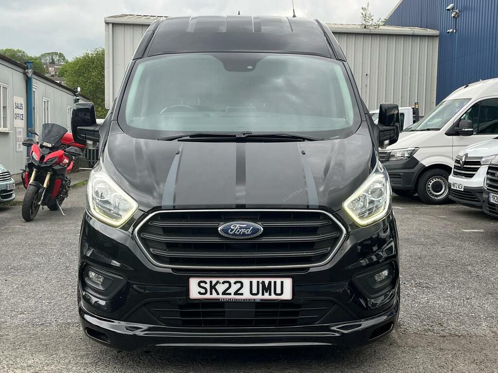 Ford Transit Custom 2.0 280 Ecoblue Limited Panel Van Manua SK22UMU Black #4