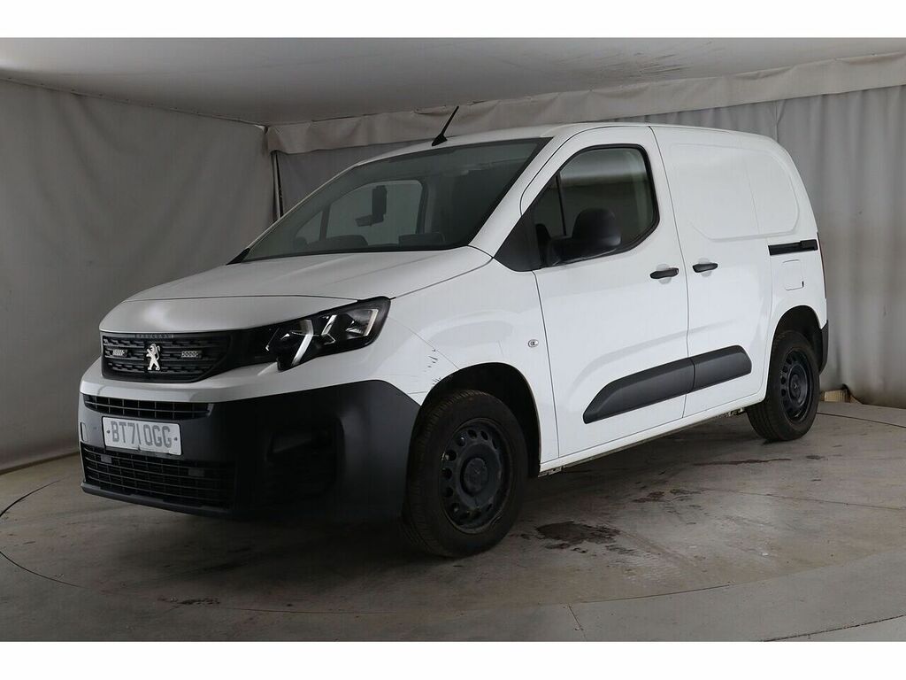 Peugeot Partner Bluehdi 1000 Professional Premium BT71OGG White #2