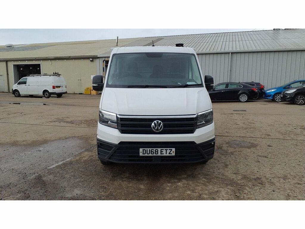 Volkswagen Crafter Tdi Cr35 Bluemotion Tech Startline DU68ETZ White #2