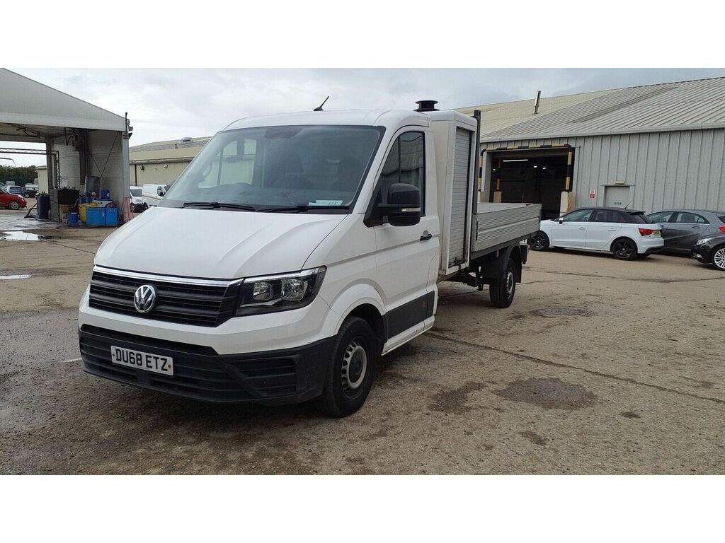 Volkswagen Crafter Tdi Cr35 Bluemotion Tech Startline DU68ETZ White #3