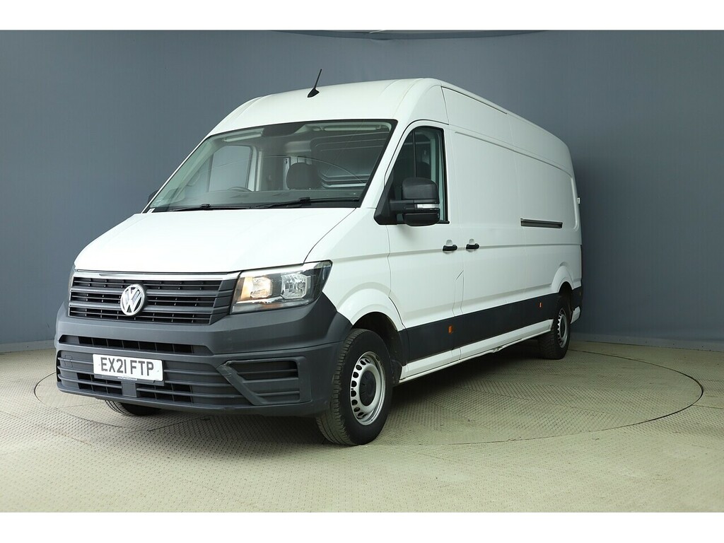 Volkswagen Crafter Tdi Cr35 Startline EX21FTP White #2