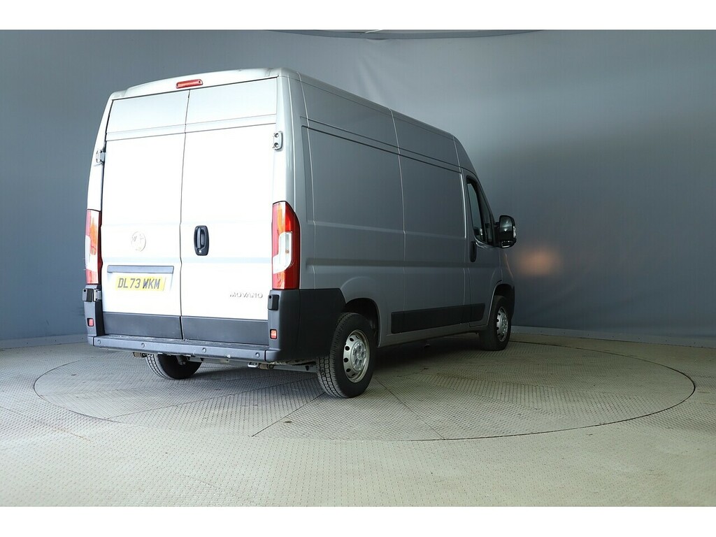 Vauxhall Movano Cdti 3500 Biturbo Prime DL73WKM Silver #4