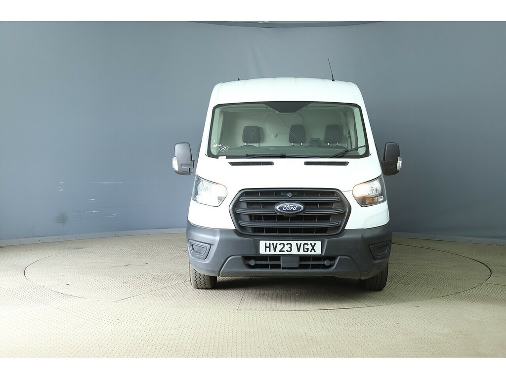Ford Transit Custom 350 Ecoblue Leader HV23VGX White #2