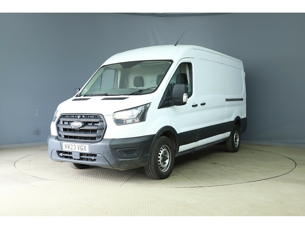 Ford Transit Custom 350 Ecoblue Leader HV23VGX White #3